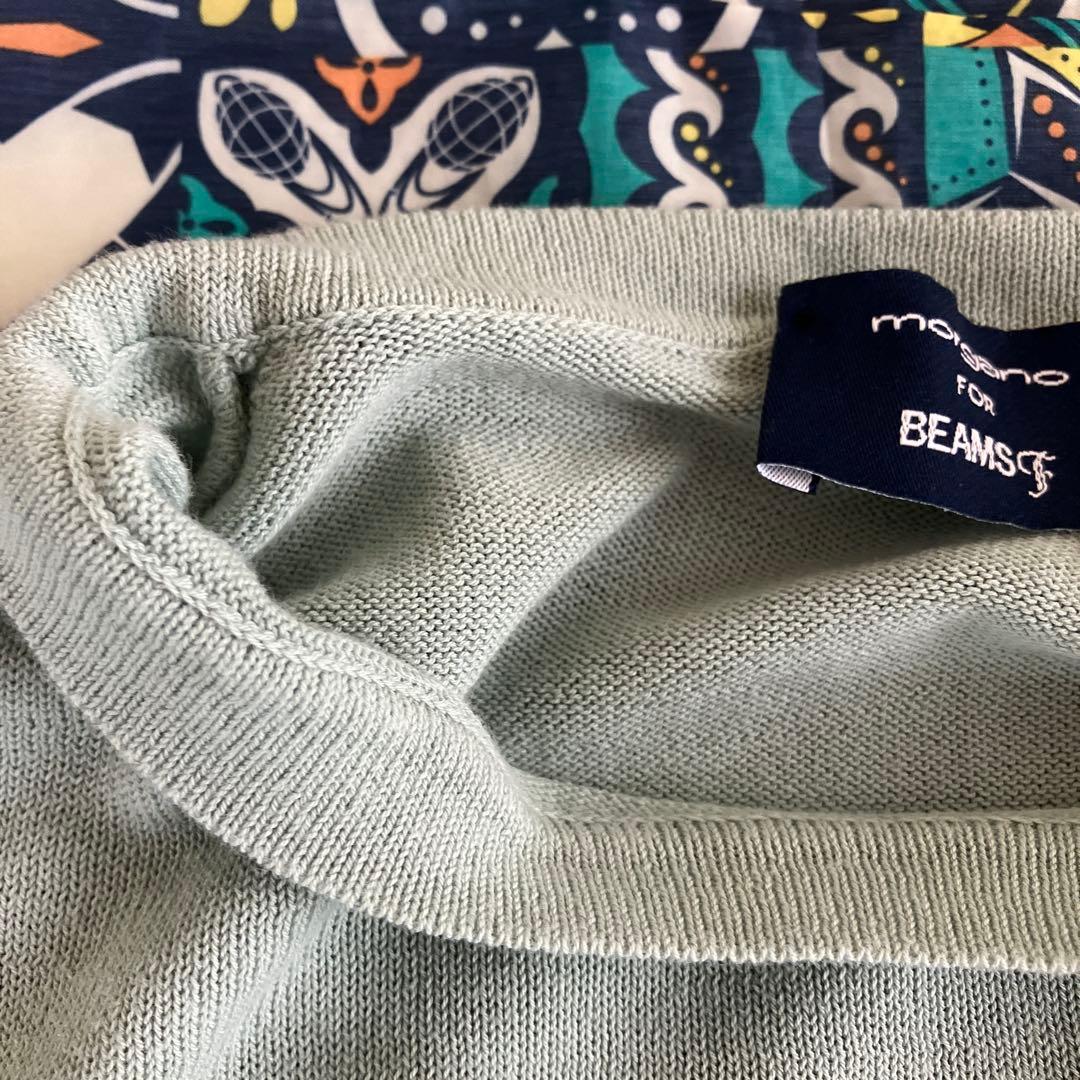 ¨MORGANO×BEAMS F.Shortsleeve knit — image 5