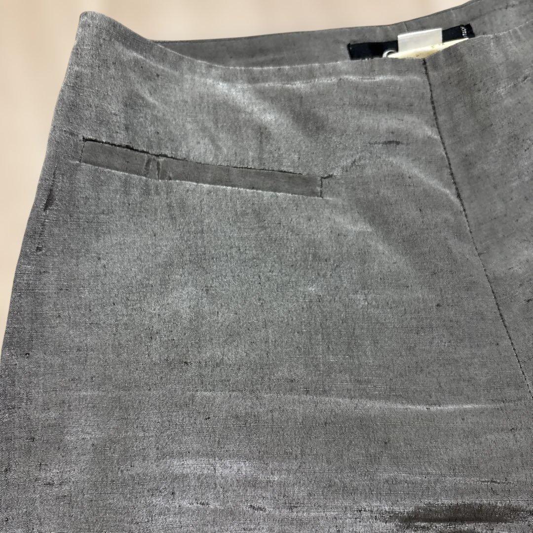 COR INTERNATIONAL ハーフパンツ グレー レディース イタリア製 — image 4