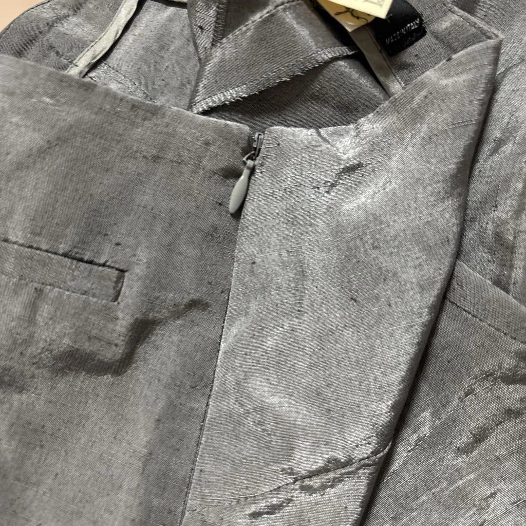COR INTERNATIONAL ハーフパンツ グレー レディース イタリア製 — image 5