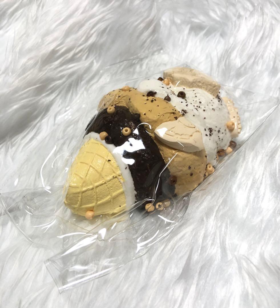 小斉 Xiaoqi アイスクリーム チョコ キャラメル スクイーズ — image 2