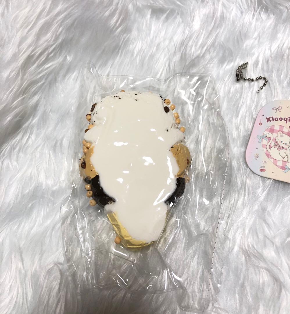 小斉 Xiaoqi アイスクリーム チョコ キャラメル スクイーズ — image 3