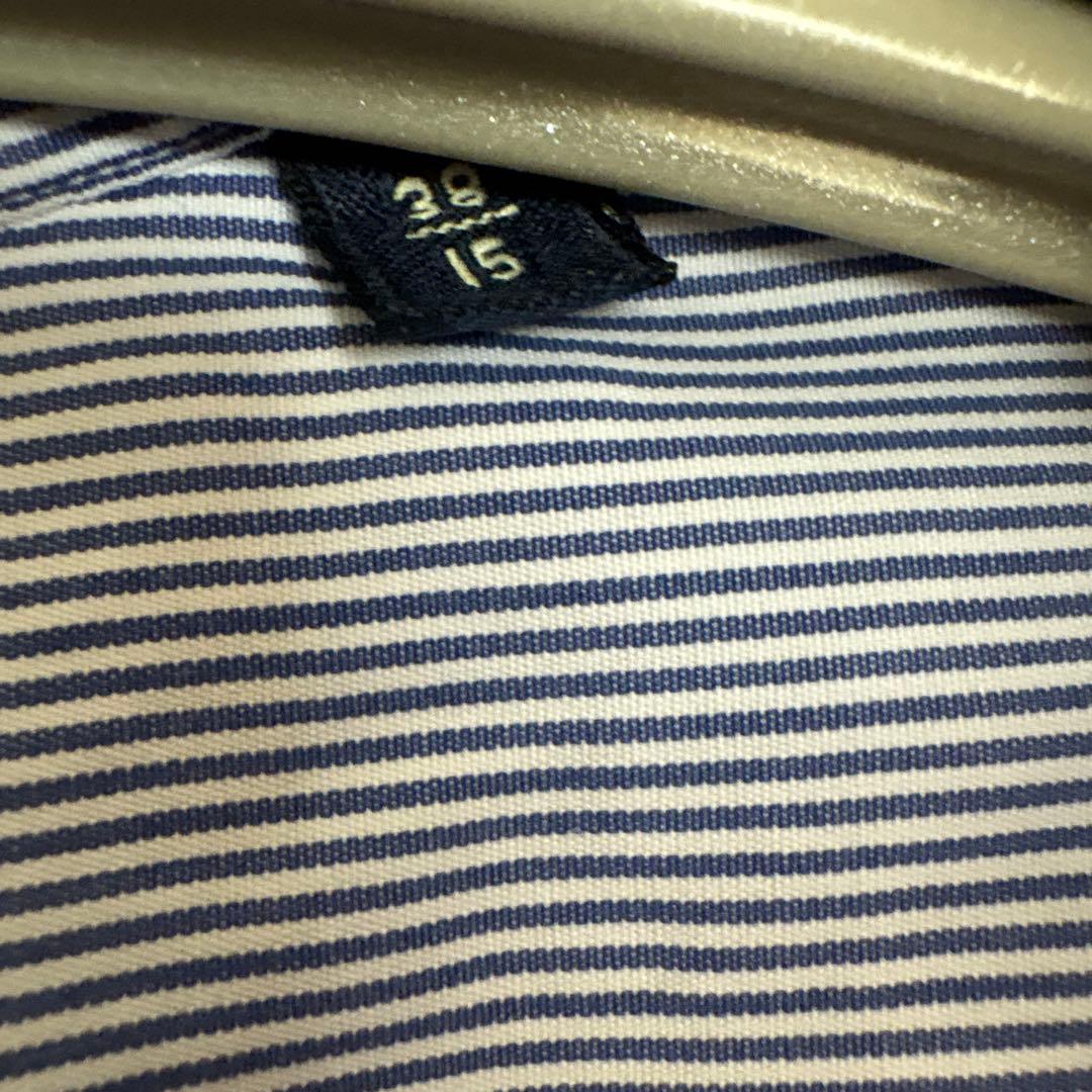 LARDINI ストライプシャツ 38/15 — image 4