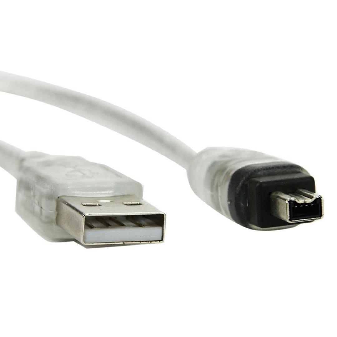 USBオスto Firewire IEEE 1394 4ピンオスiLinkアダプ — image 2
