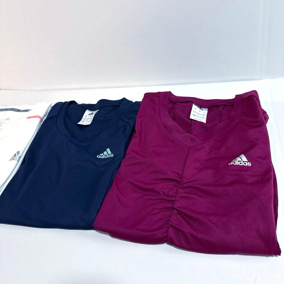 【3枚セット】adidas アディダス ロングスリーブTシャツ — image 4