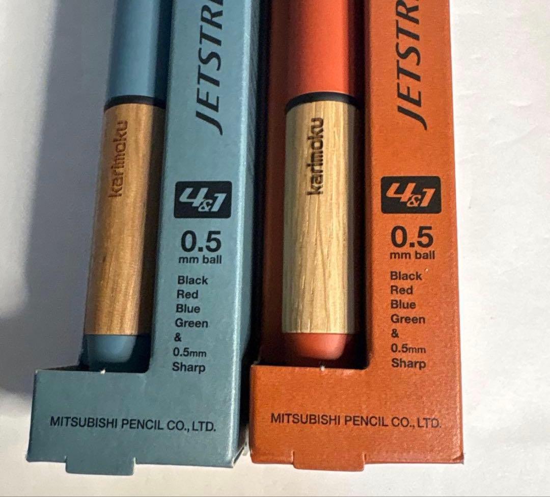 uni JETSTREAM karimoku 4&1 0.5mm 2本セット — image 3