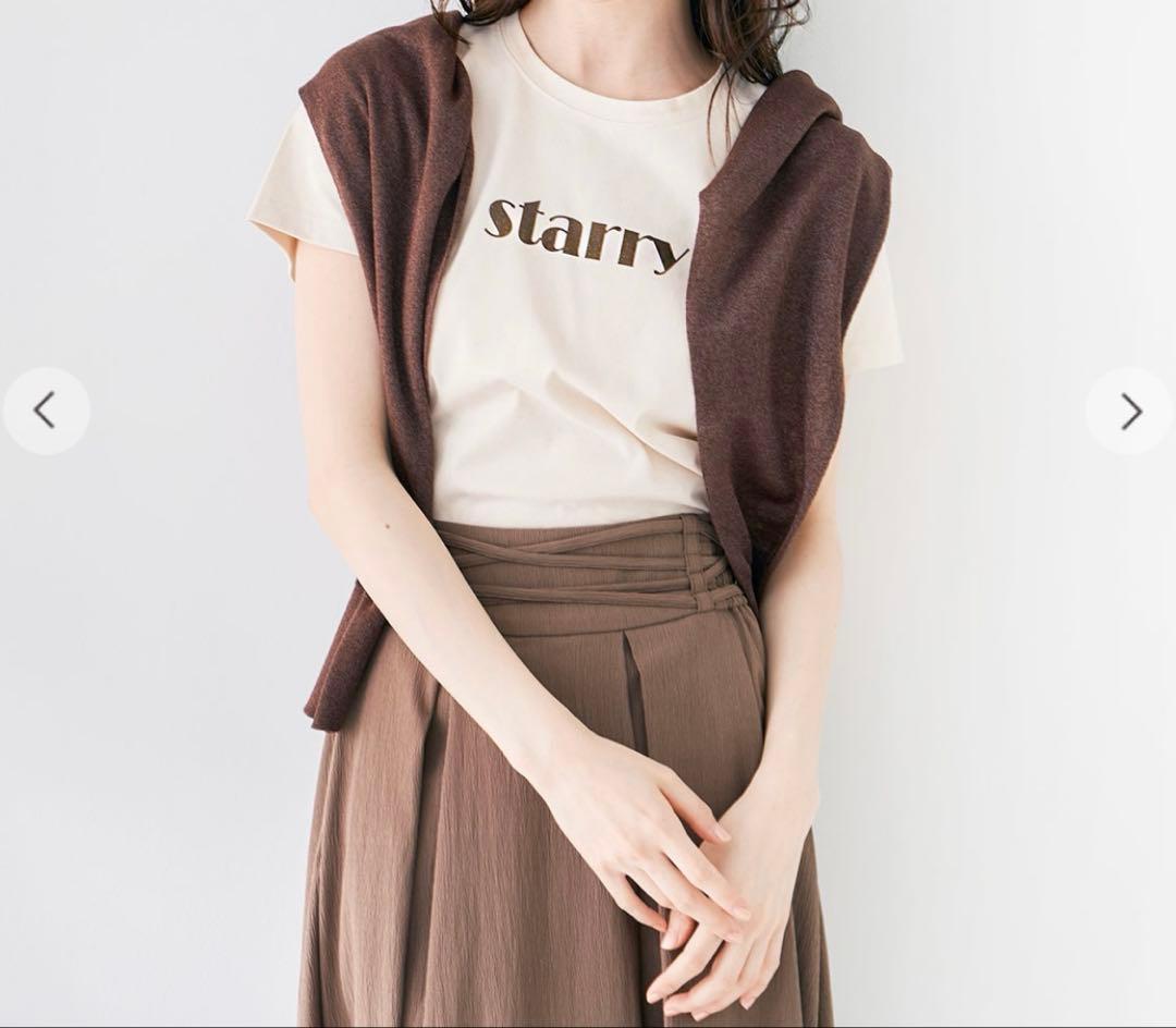 cocodeal 箔プリントロゴtシャツ — image 4