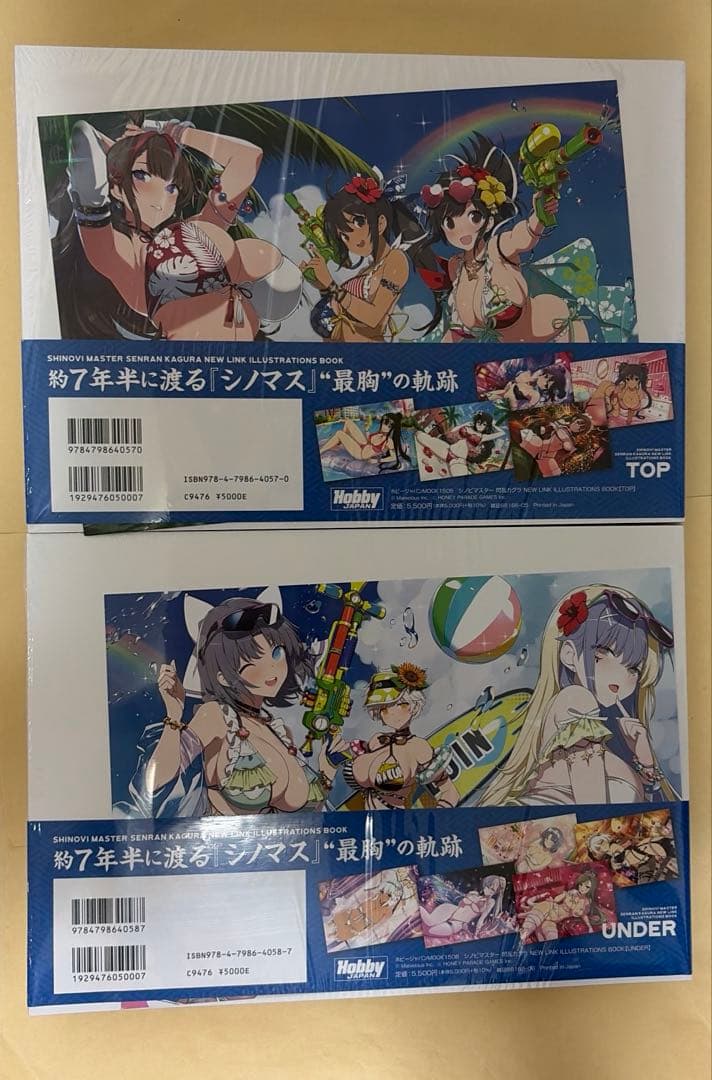 メロンブックス特典付き　画集 TOP UNDER シノビマスター 閃乱カグラ — image 2