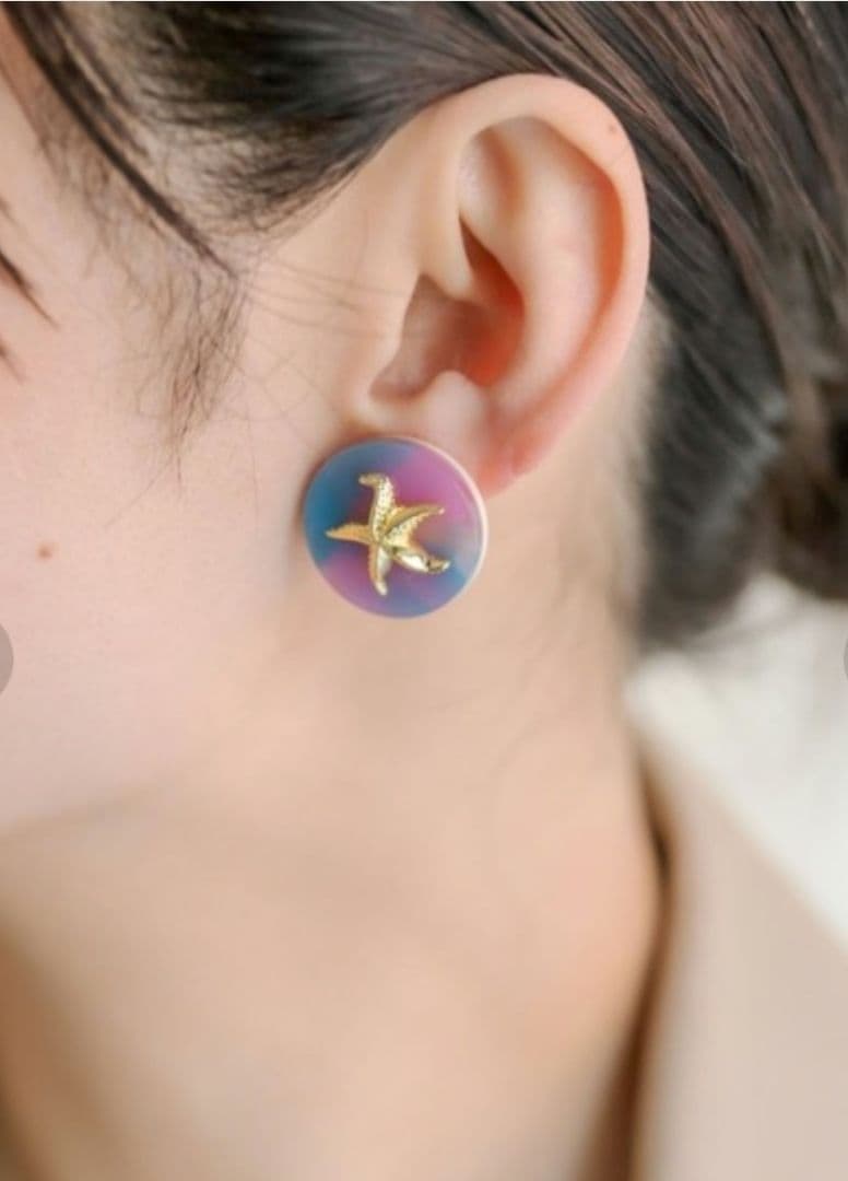 6050円の品⭐【earPAPILLONNER／イアパピヨネ】海の仲間イヤリング — image 5