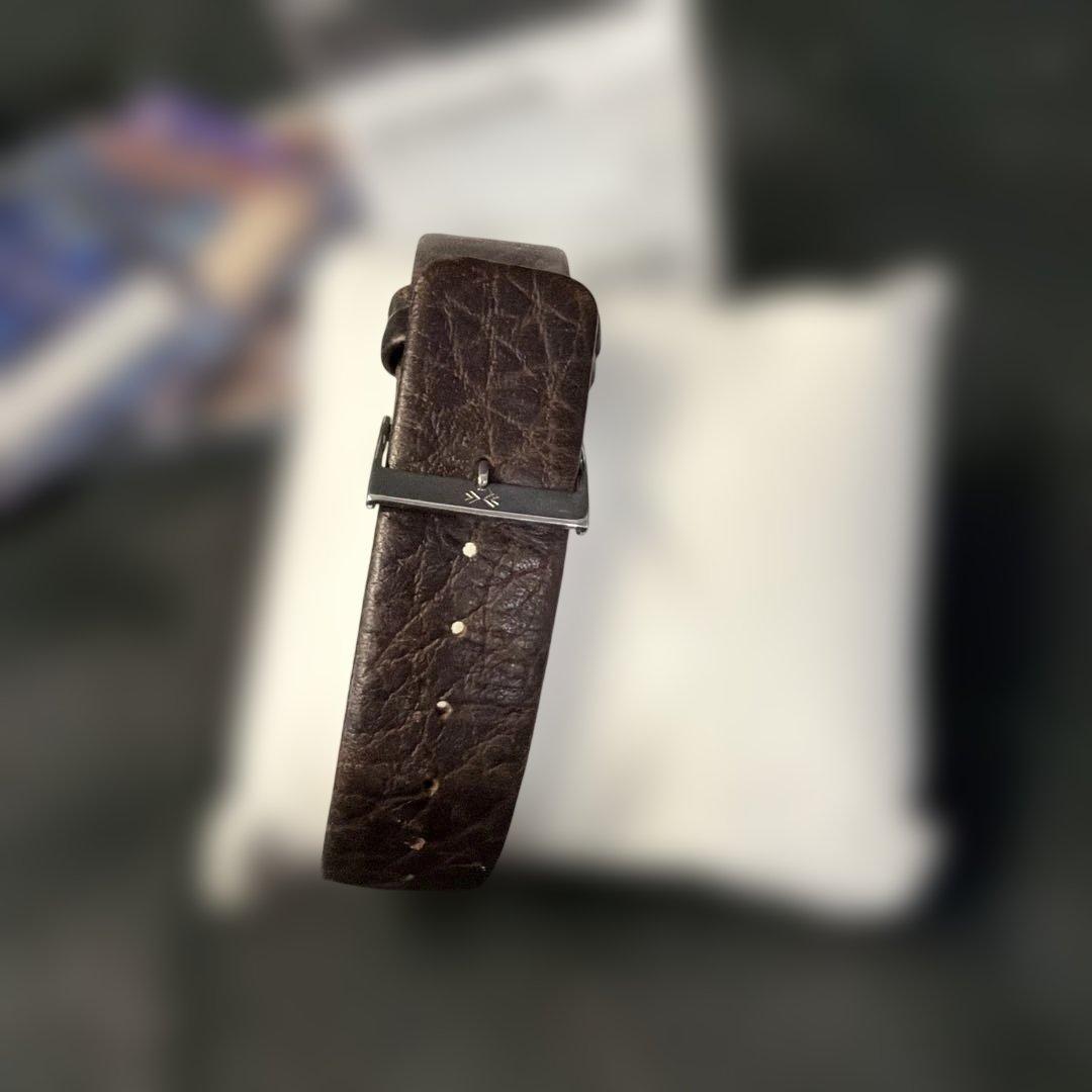 SKAGEN アナログ時計 ホワイト/ブラウン — image 4