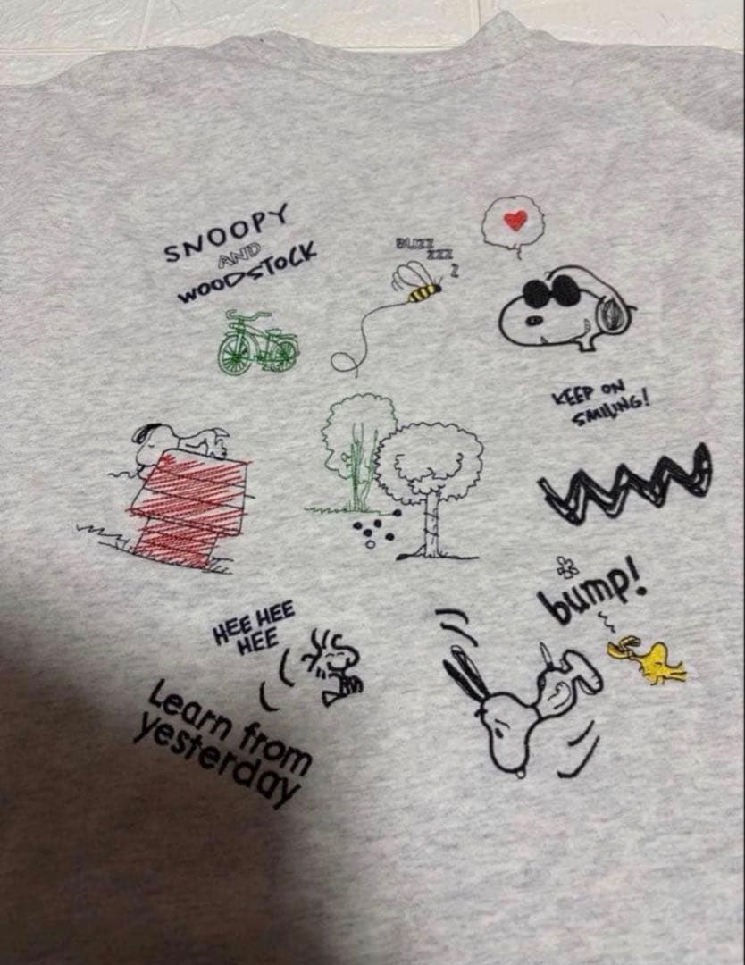 【未開封】別注　ピーナッツスヌーピーヴィンテージプリントオーバーサイズ　ロンT — image 2