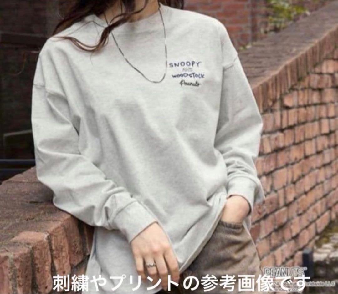 【未開封】別注　ピーナッツスヌーピーヴィンテージプリントオーバーサイズ　ロンT — image 5