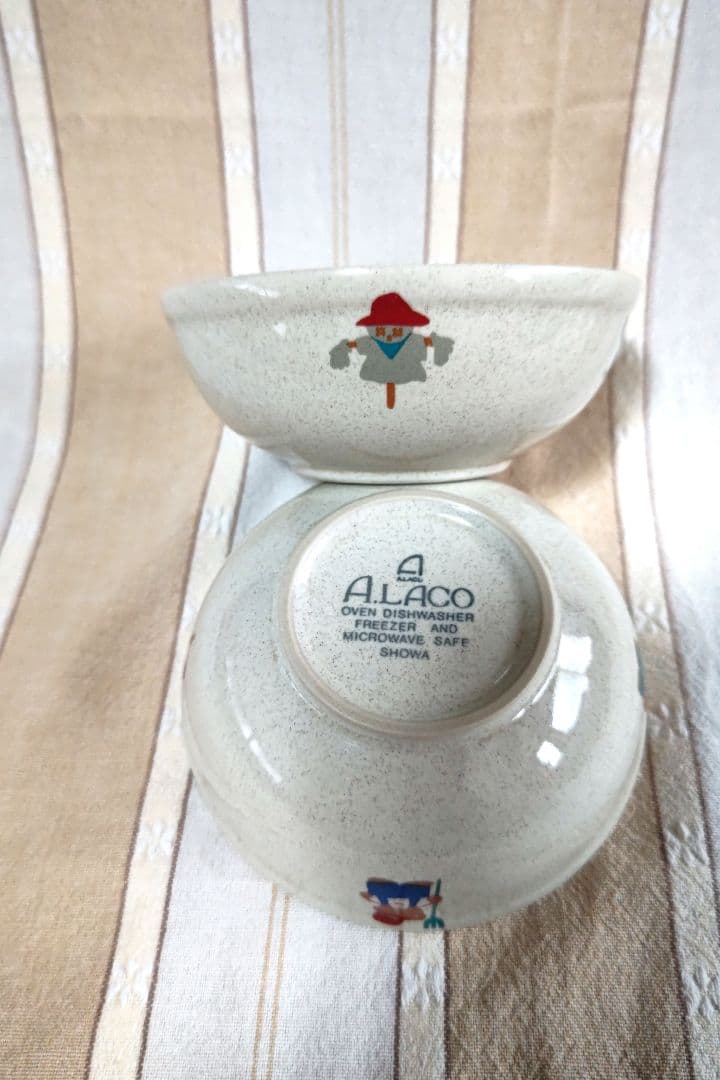 【ボウル】ALACO キャラクター付き陶器ボウル 2個セット★ — image 5