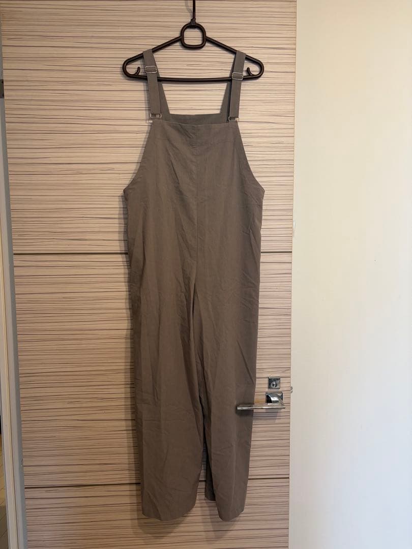 French linen オーバーオール　グレー — image 2