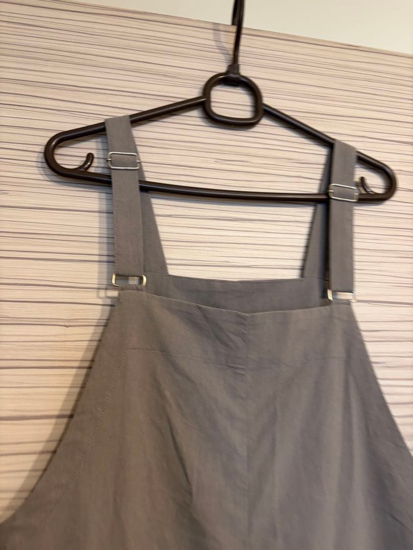French linen オーバーオール　グレー — image 3