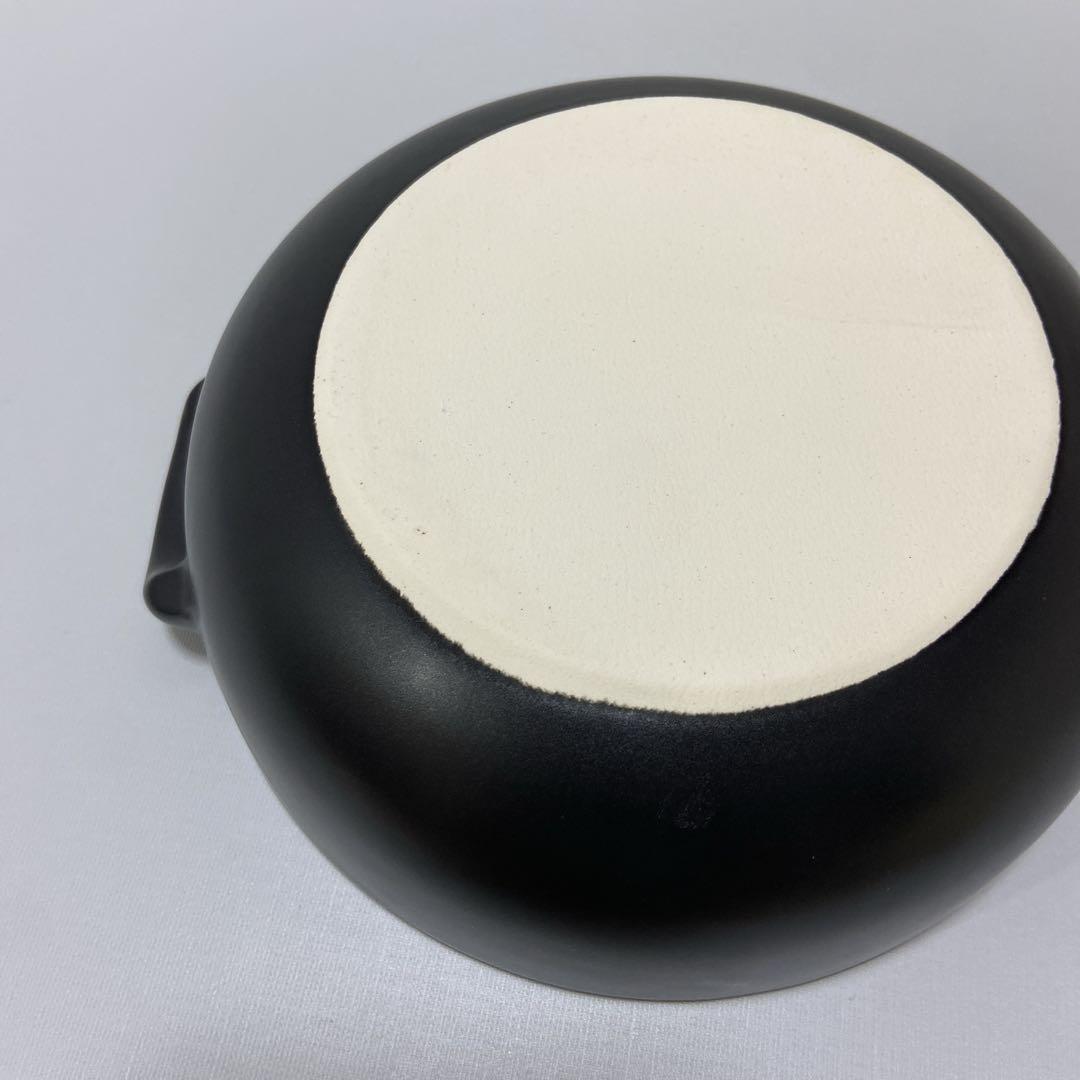 【新品未使用】両手付きドリア・グラタンボウル　皿　ブラック　日本製　耐熱陶器 — image 5