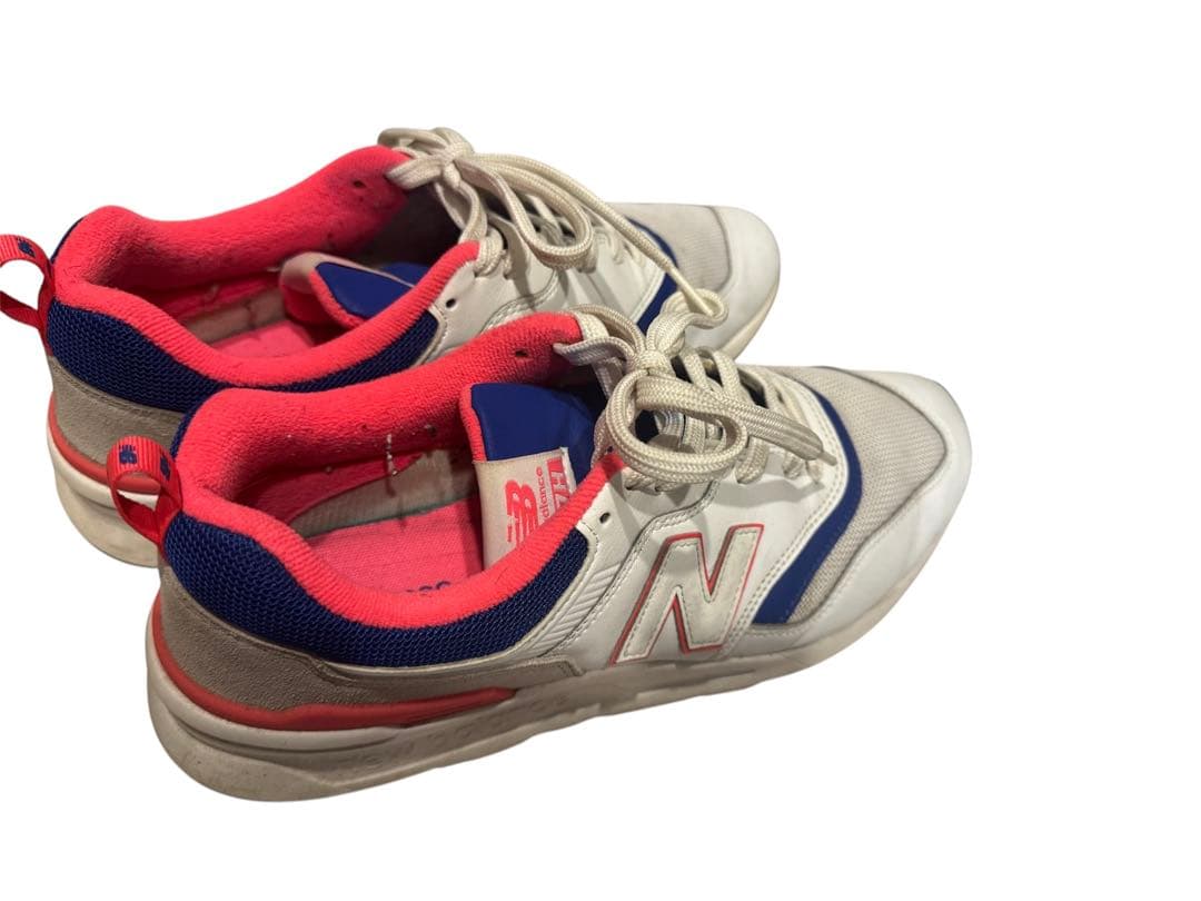 New Balance 997H ホワイト ピンク ブルー スニーカー — image 3