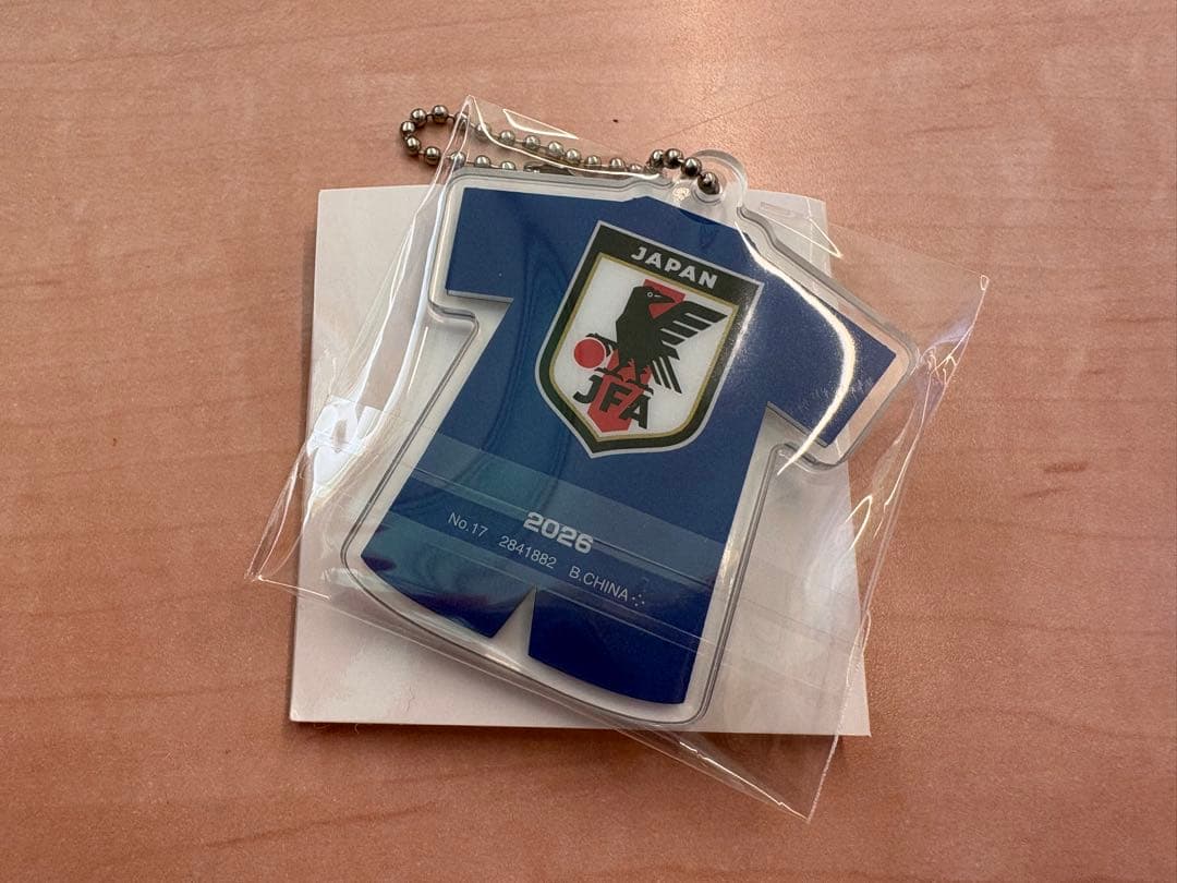 アクリルチャームビスケット サッカー日本代表ver.2026【2026】・新品 — image 2