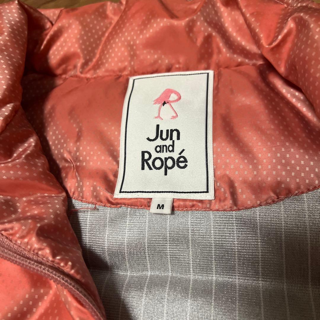 Jun and Rope 中綿ベスト ピンク ドット柄 — image 4