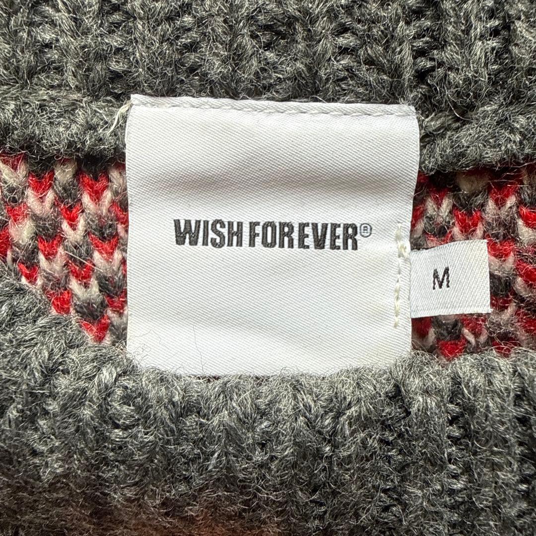 WISH FOR EVER ダメージフラッグニット — image 4