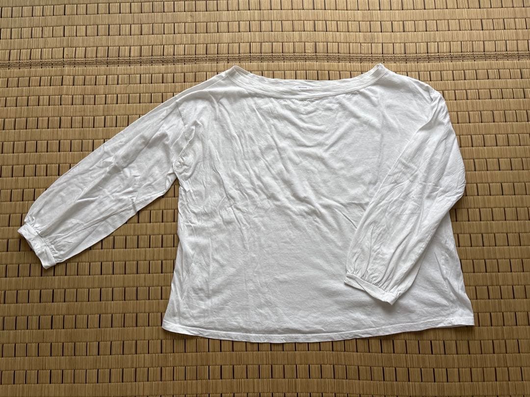 レディース　韓国　白　長袖Tシャツ　ホワイト — image 4