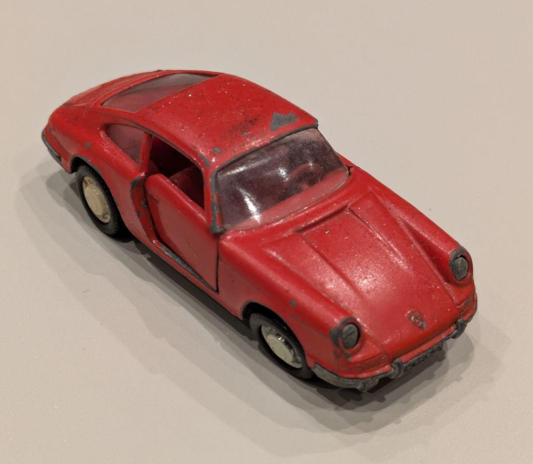 ビンテージミニカーSchuco 1:66 ナローポルシェ911S ドイツ製レッド — image 4
