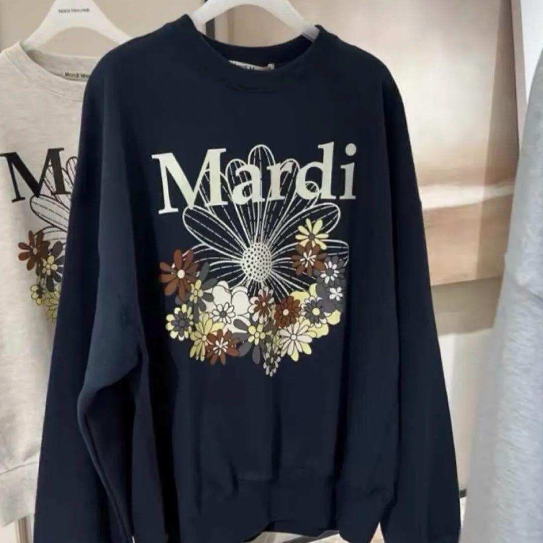 Mardi Mercredi マルディメクルディ トレーナー ネイビー — image 2
