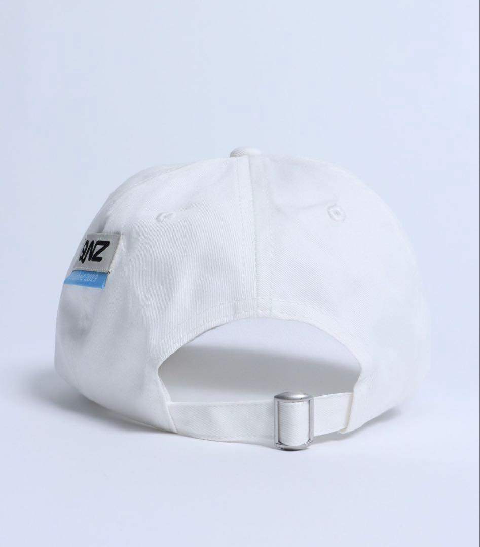 SEQUENZロゴ刺繍キャップ / sqnz logo cap ライトブルー — image 4