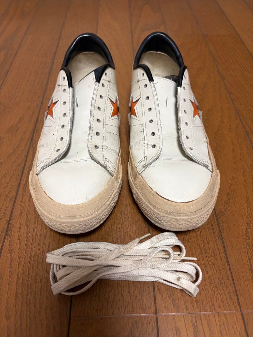 コンバース　ワンスター　オレンジ　25.5センチ — image 2