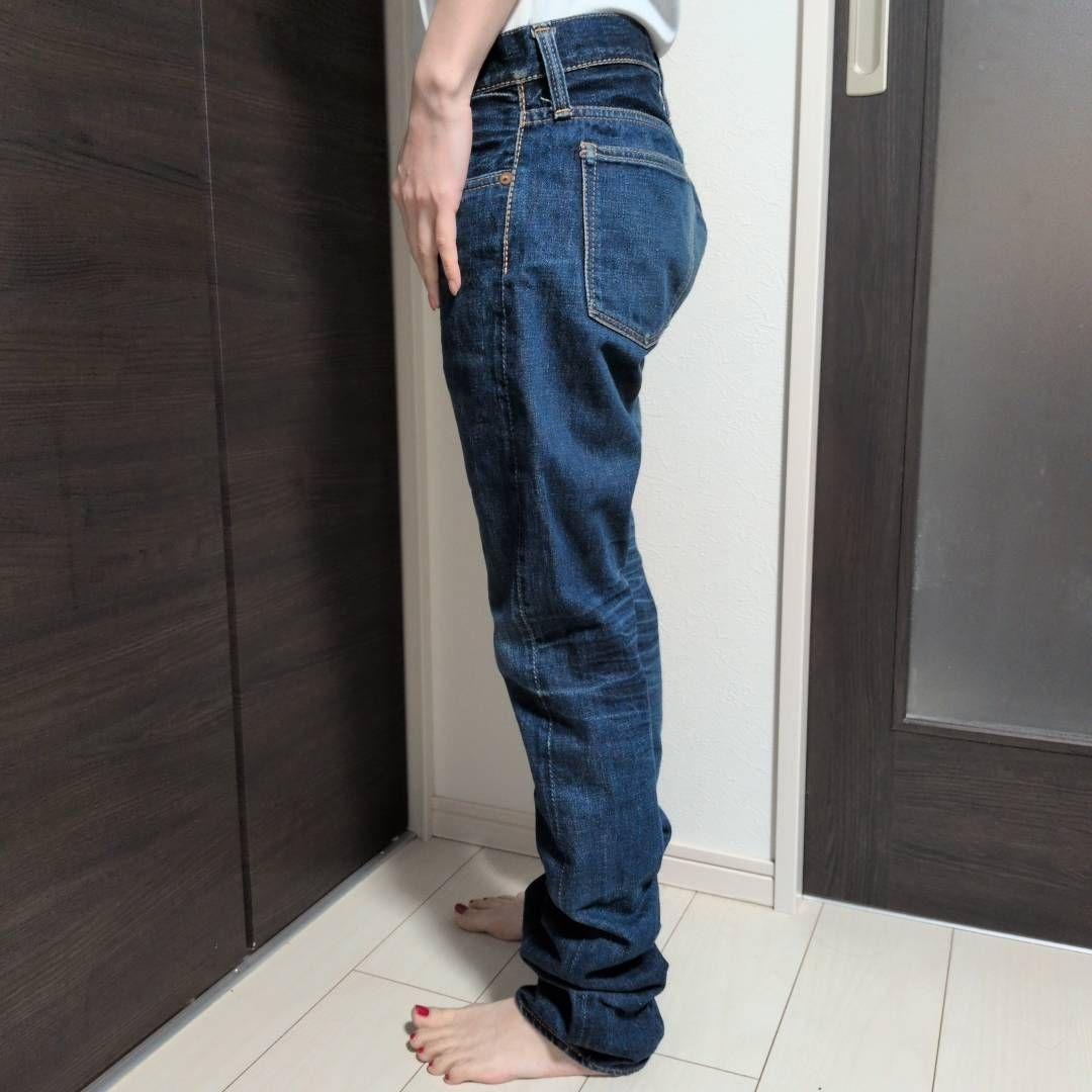 JOHNBULL コットンリネンストレートデニムパンツ 麻綿 サイズ30 — image 4