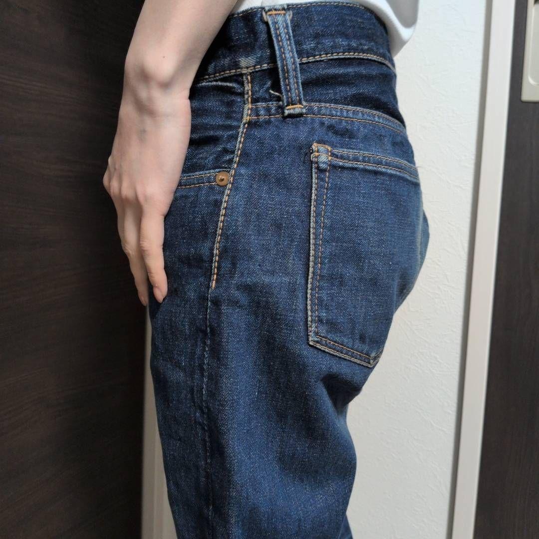JOHNBULL コットンリネンストレートデニムパンツ 麻綿 サイズ30 — image 5