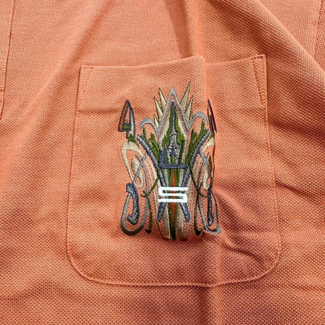 新品タグ付き✨ランセル ポロシャツ 綿100% 刺繍ロゴ オーバーサイズ MA — image 5