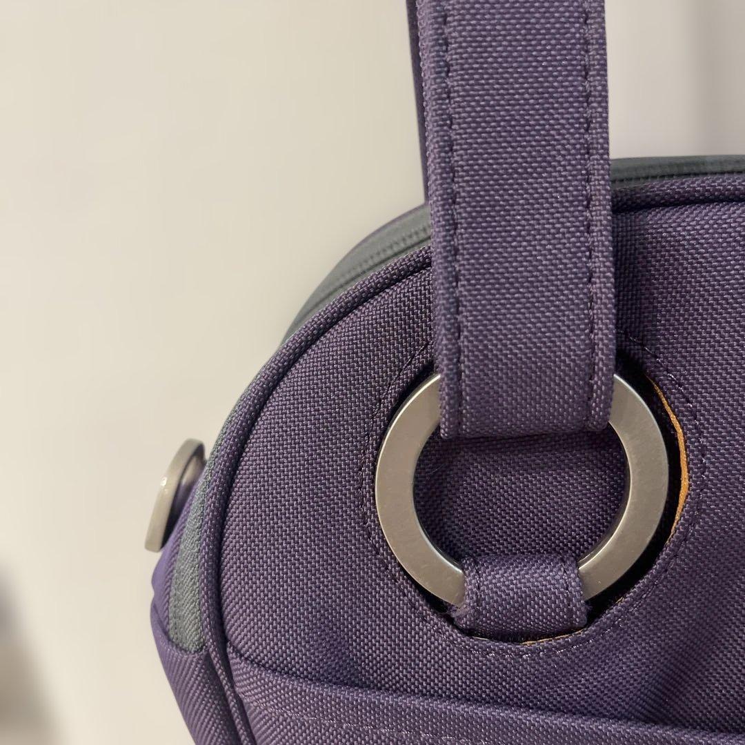 美品✨HUGGER ハガー 紫色 ハンドバッグ カメラバッグ — image 3