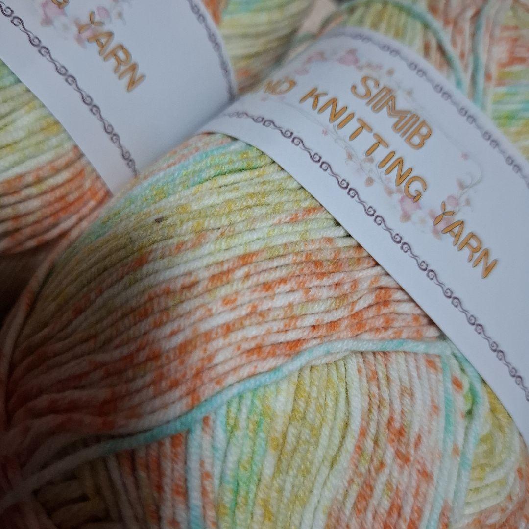 SIMB HAND KNITTING YARN コットン 毛糸100g — image 4