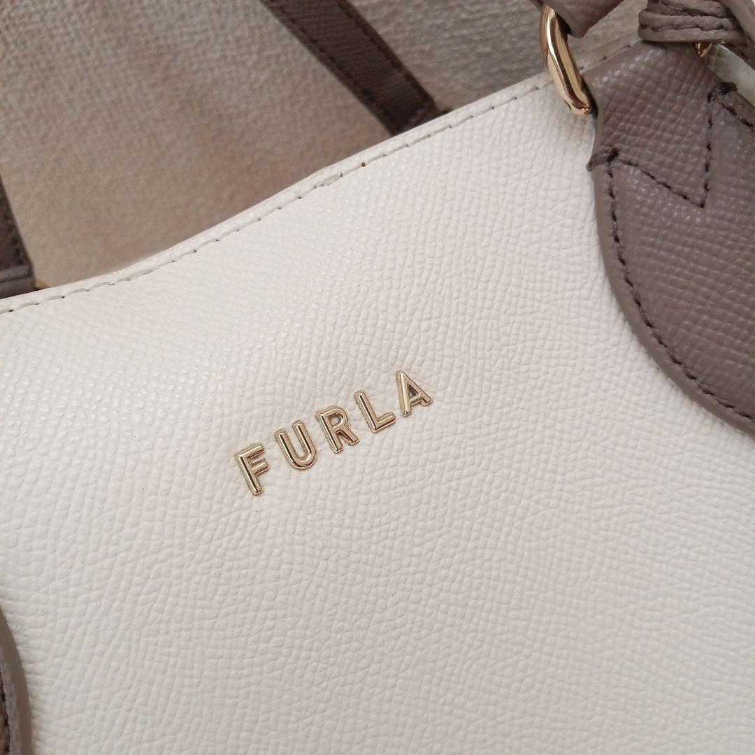 FURLA　フルラ　ハンドバッグ　ミネルヴァ バイカラー — image 3