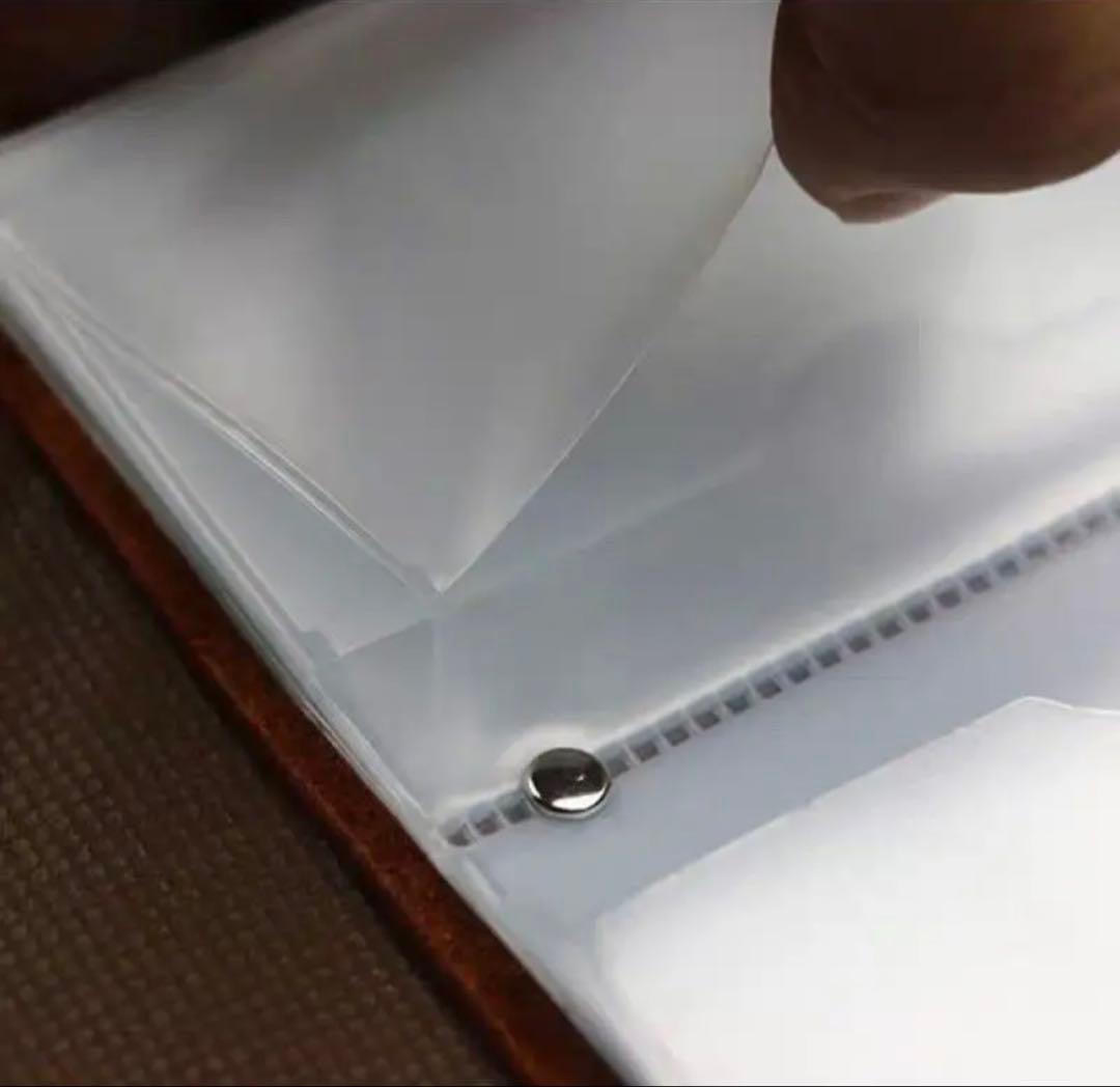ボタン型 チェック 24枚入りミニカードケース — image 4