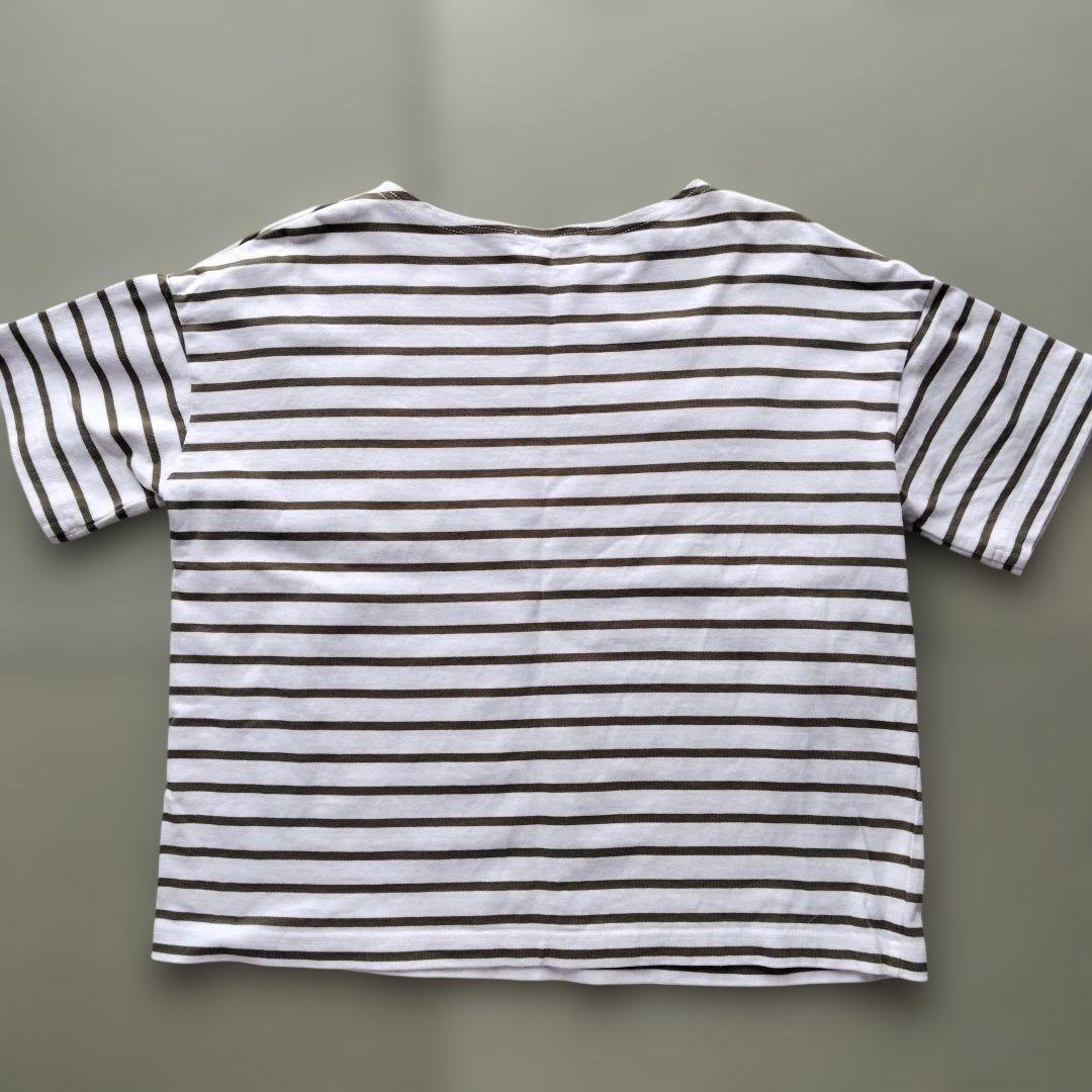 UNITED ARROWS　半袖カットソー　Tシャツ　ボーダー柄 — image 4