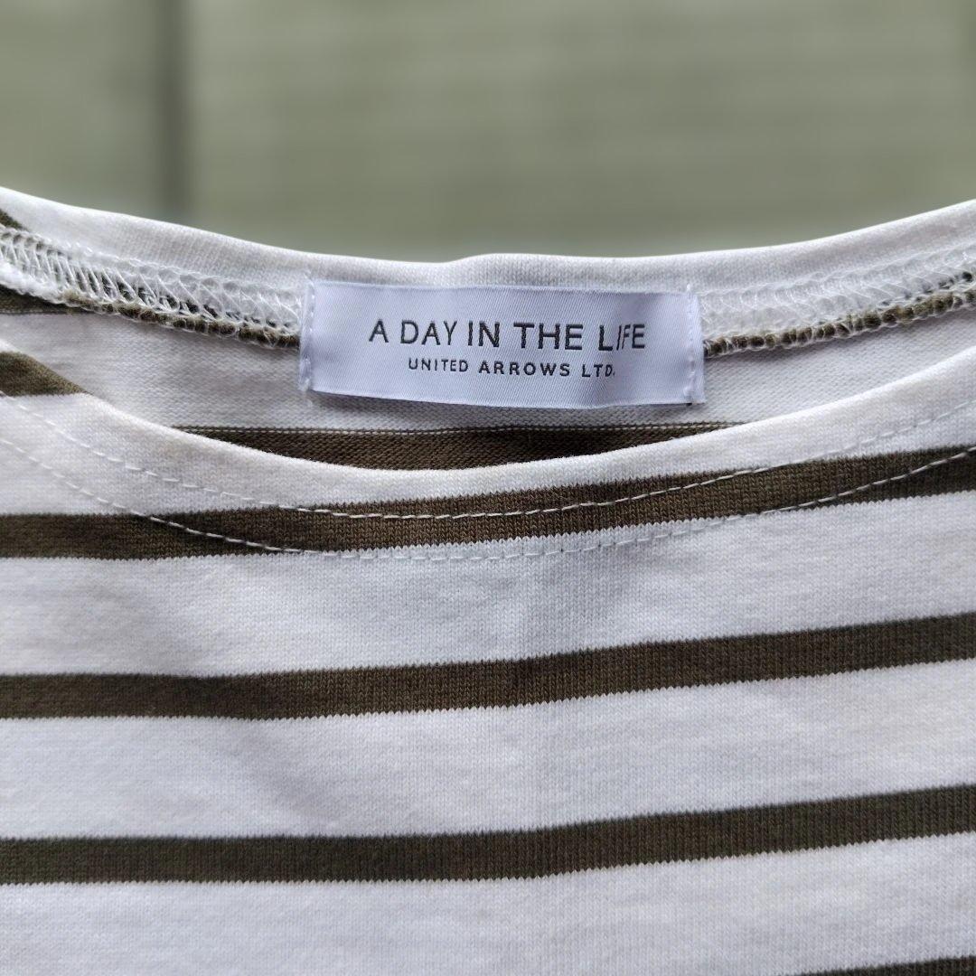 UNITED ARROWS　半袖カットソー　Tシャツ　ボーダー柄 — image 5