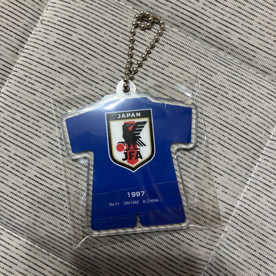 サッカー日本代表 アクリルチャームビスケット 1個1997 — image 2