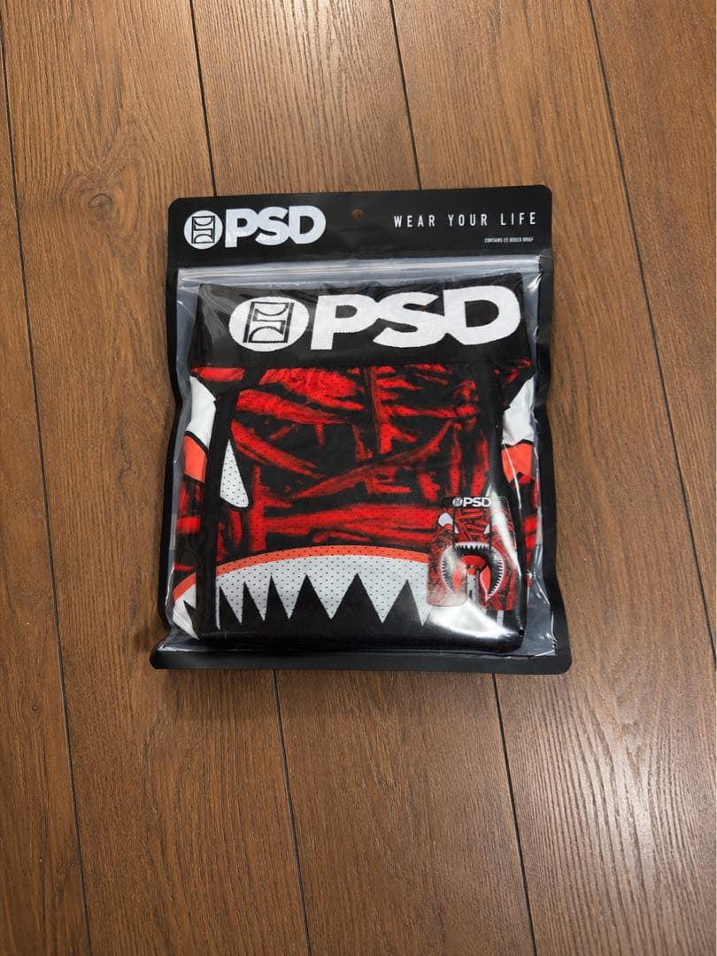 PSD ボクサーパンツ シャーク レッド — image 2