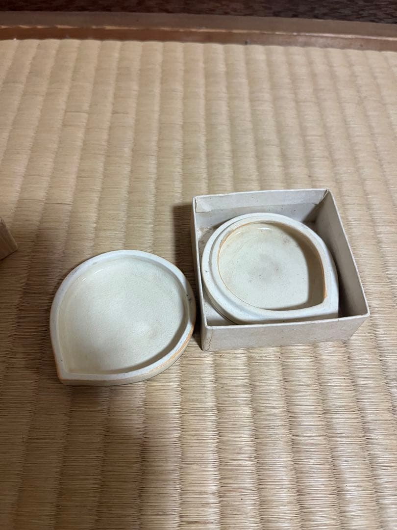 茶道具 香合 宝珠文 Kutani style 陶器蓋物 — image 3
