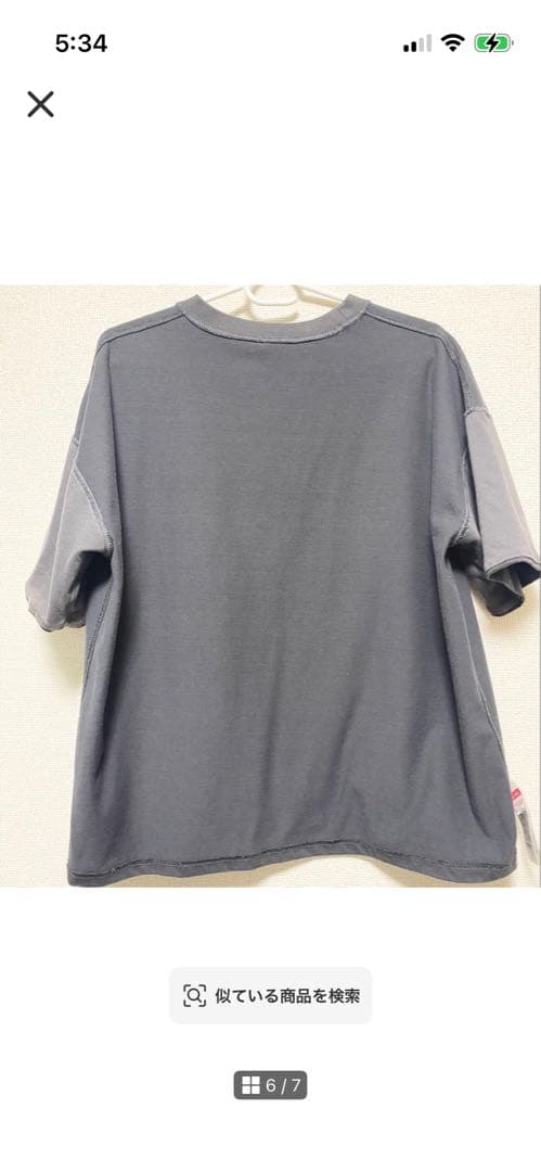 【niko and...】リバーシブルワイドロゴtシャツ2枚セットM — image 5