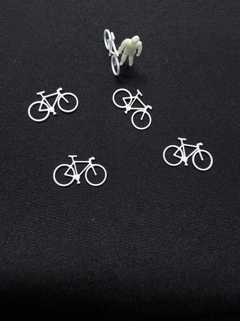 建築模型 自転車 24台 S=1:100 添景 — image 2
