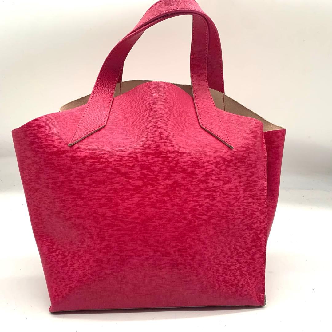 袋付き 美品 FURLA フルラレザー ハンドバッグ ピンク — image 3