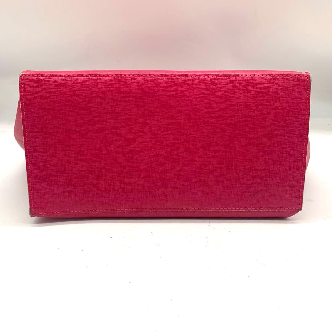 袋付き 美品 FURLA フルラレザー ハンドバッグ ピンク — image 5