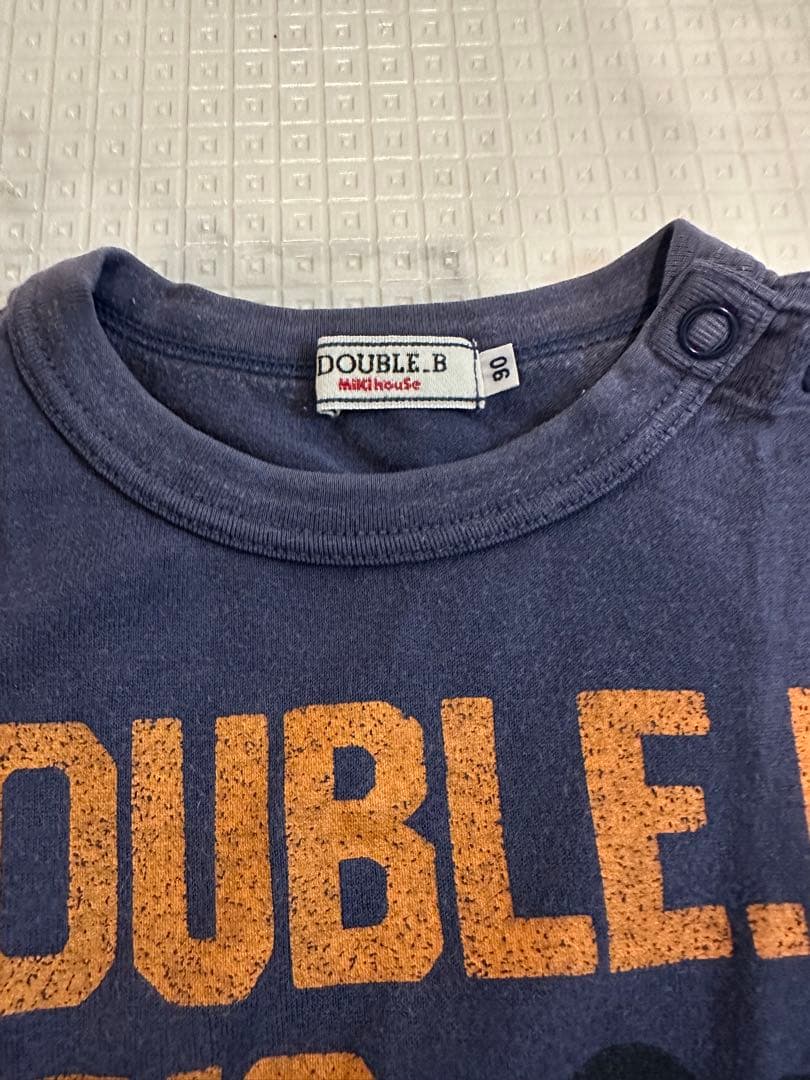 DOUBLE.B クマデザイン Tシャツ 90 — image 2