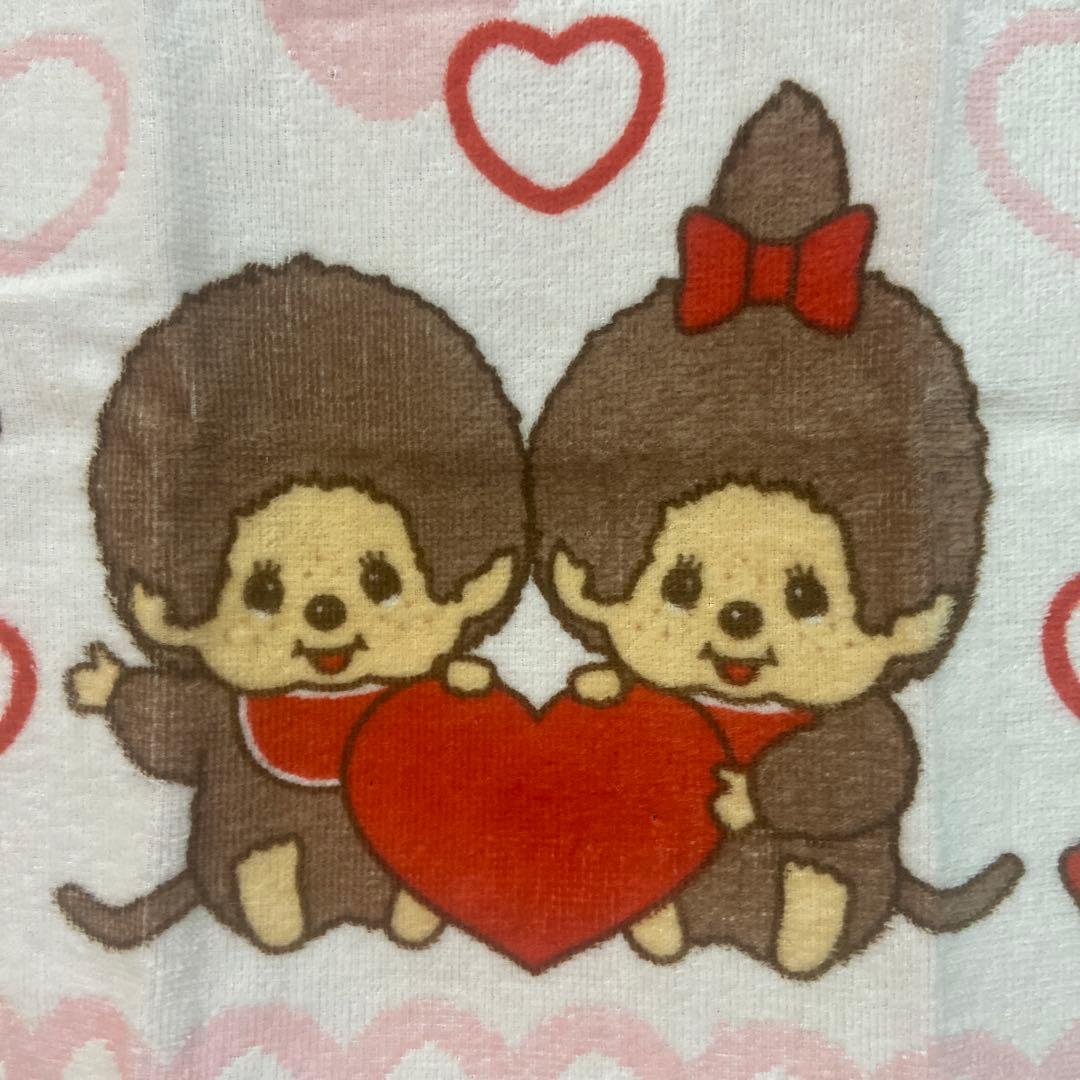 ハンドタオル★モンチッチ♡ハート&リボン — image 2
