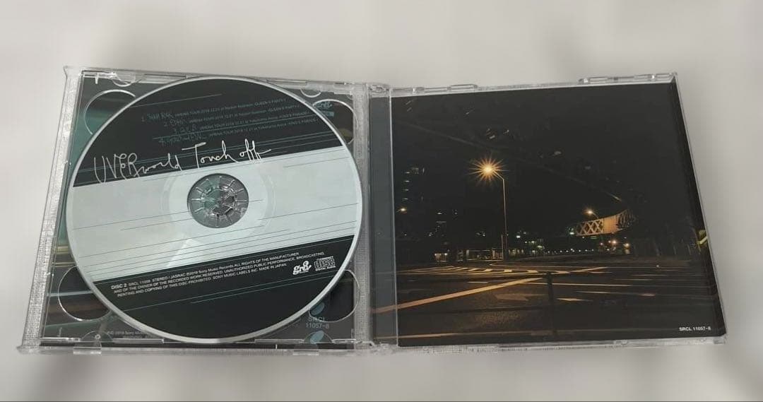 UVERworld Touch off 初回生産限定盤　CD — image 3