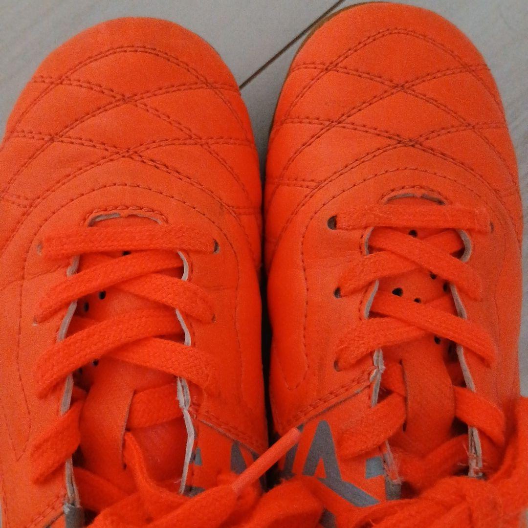 UMBRO フットサルシューズ オレンジ　21.5cm — image 5
