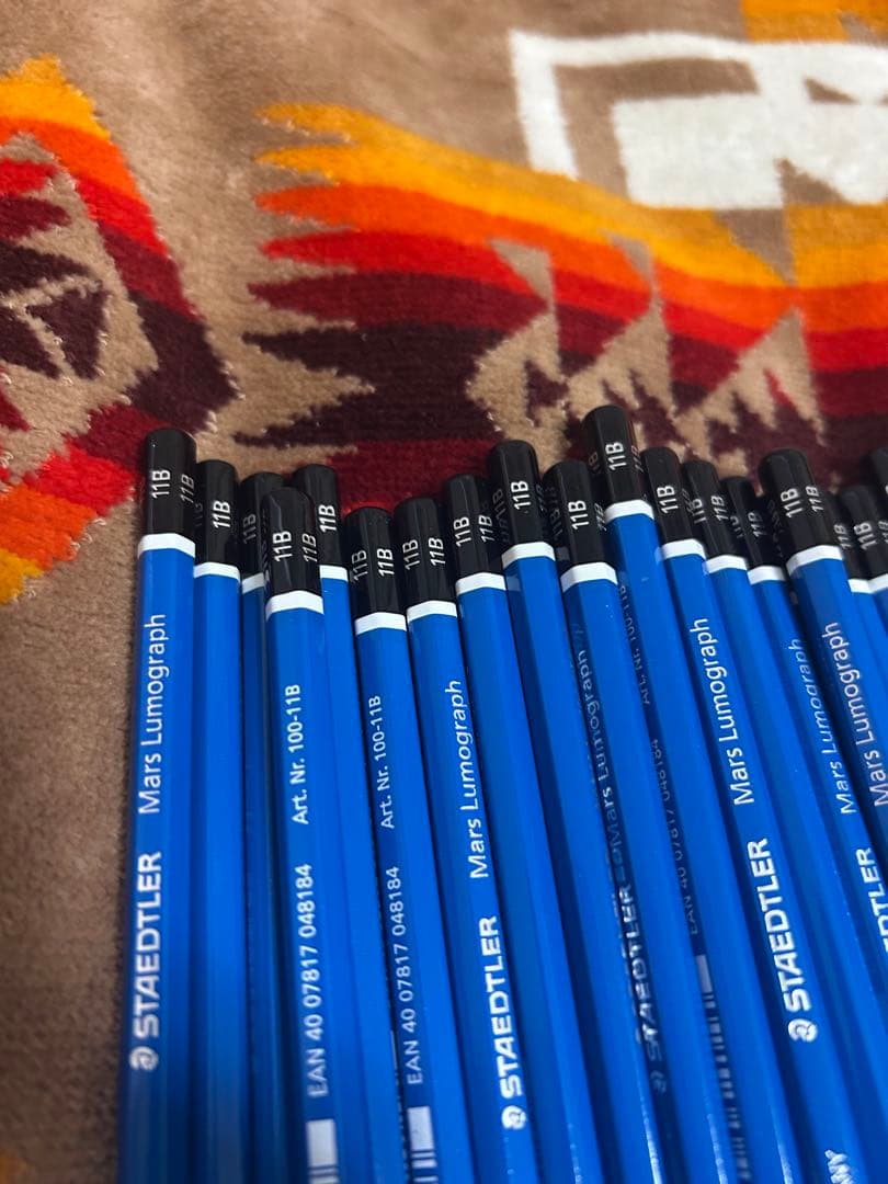 【未使用品】STAEDTLER マルスルモグラフ　鉛筆　11B 24本 — image 2