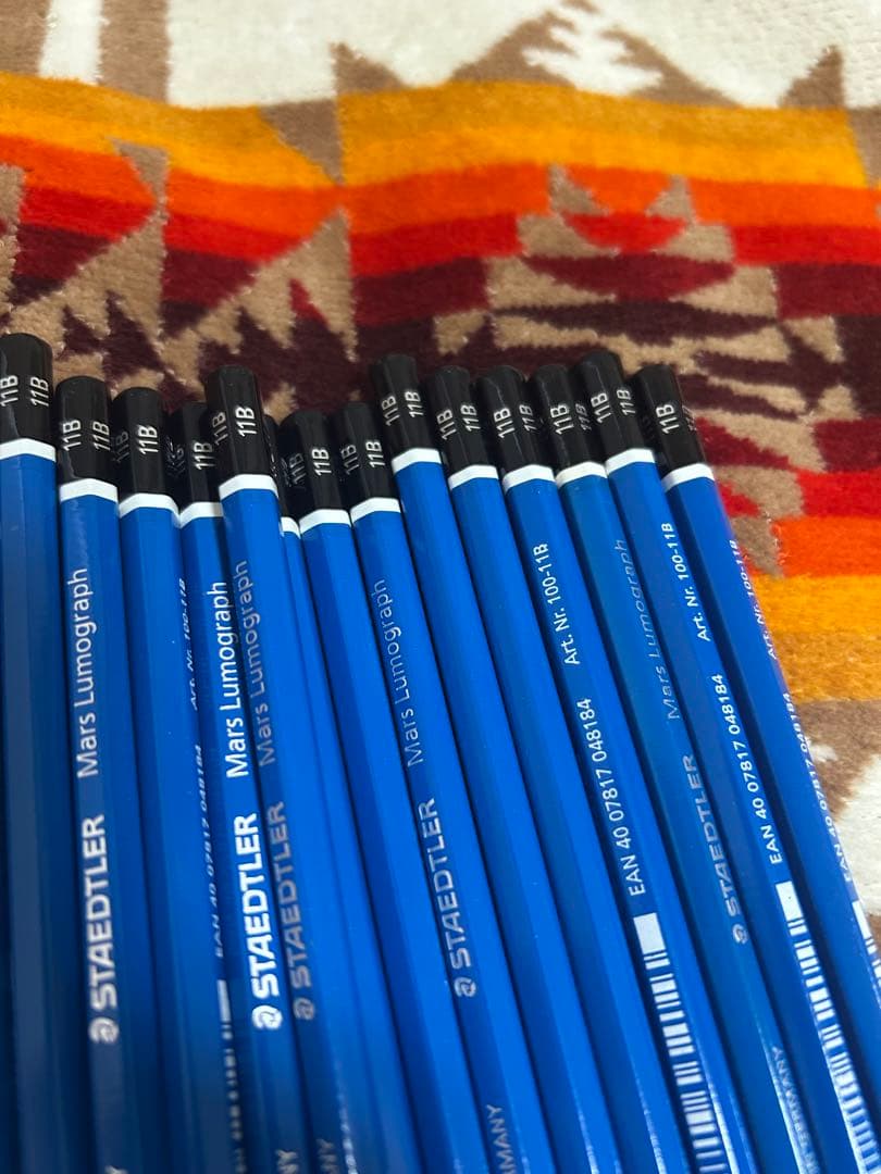 【未使用品】STAEDTLER マルスルモグラフ　鉛筆　11B 24本 — image 3